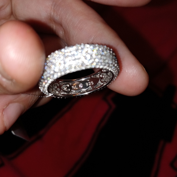 Suzy Levian size 9 Eternity Band - Picture 8 of 9